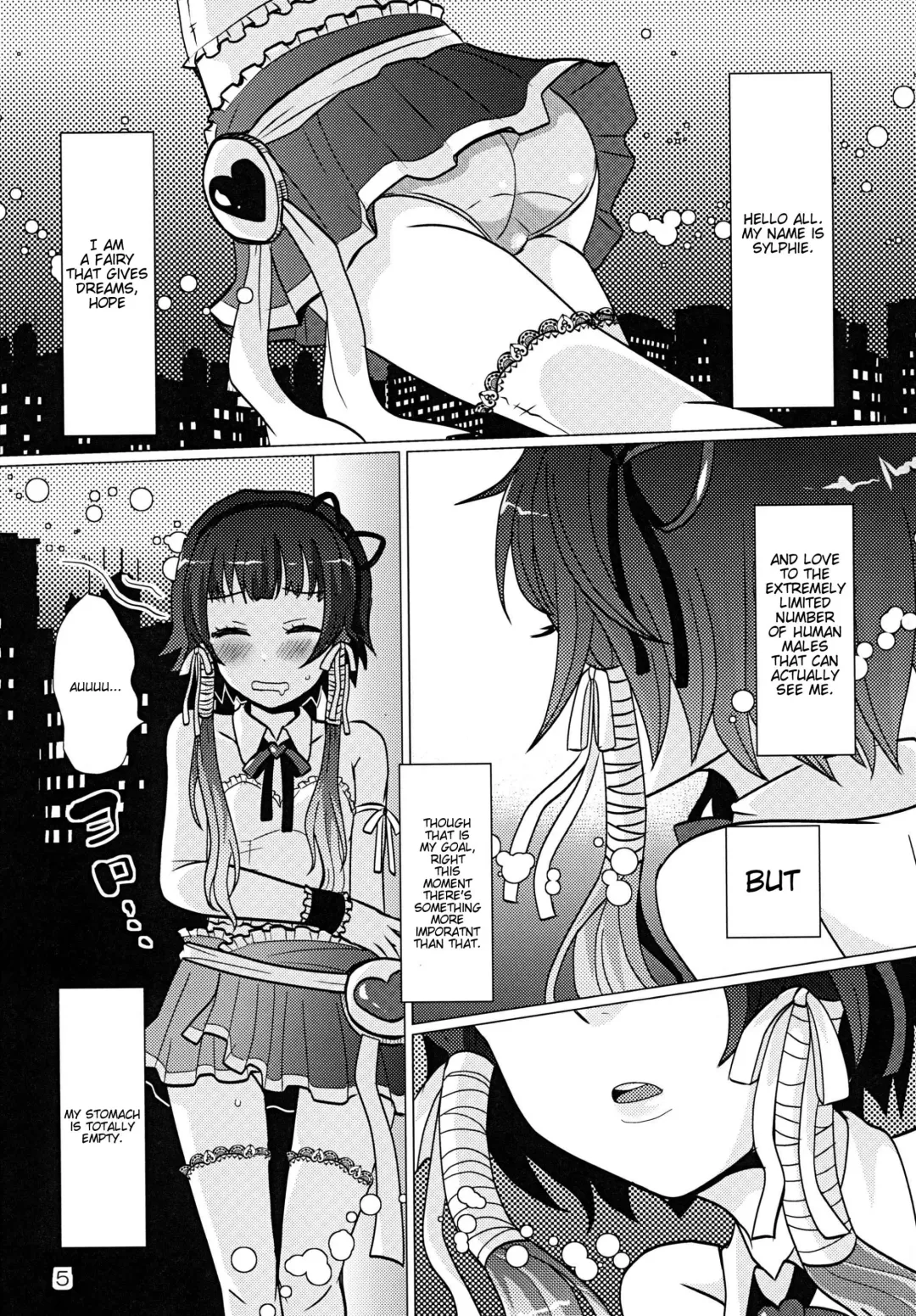 [Sakai Ringo] Aruhi Onaka o Sukaseta Shounen Yousei Sylphie o Hirottara Fhentai - Page 4