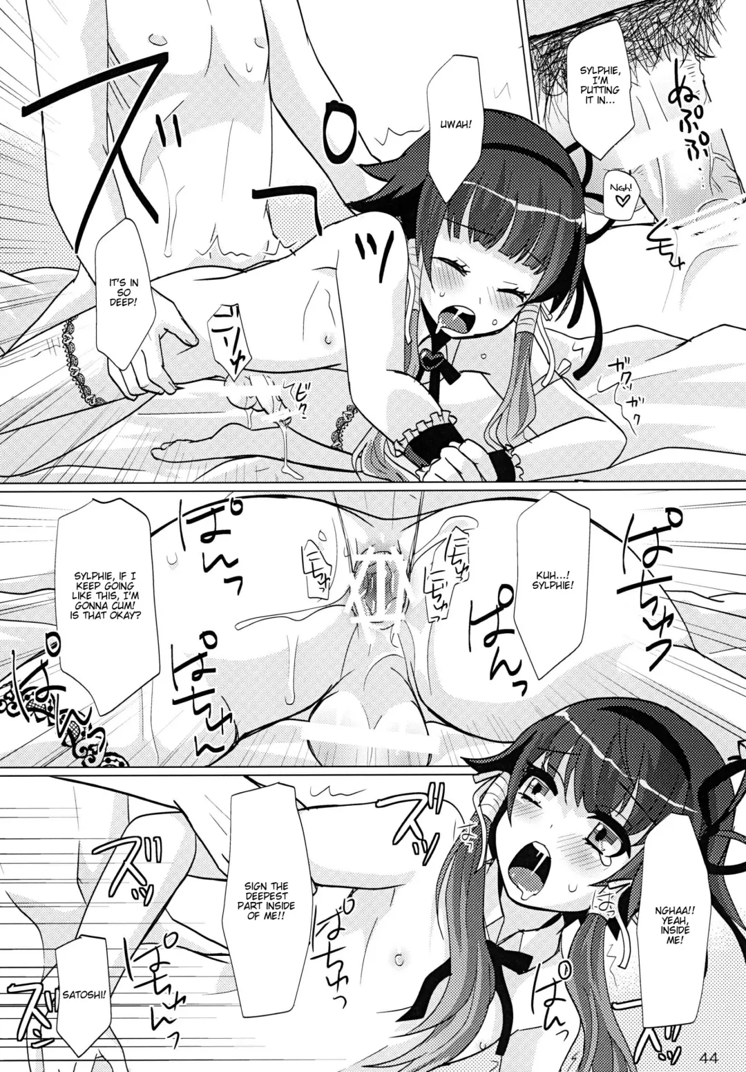 [Sakai Ringo] Aruhi Onaka o Sukaseta Shounen Yousei Sylphie o Hirottara Fhentai - Page 43