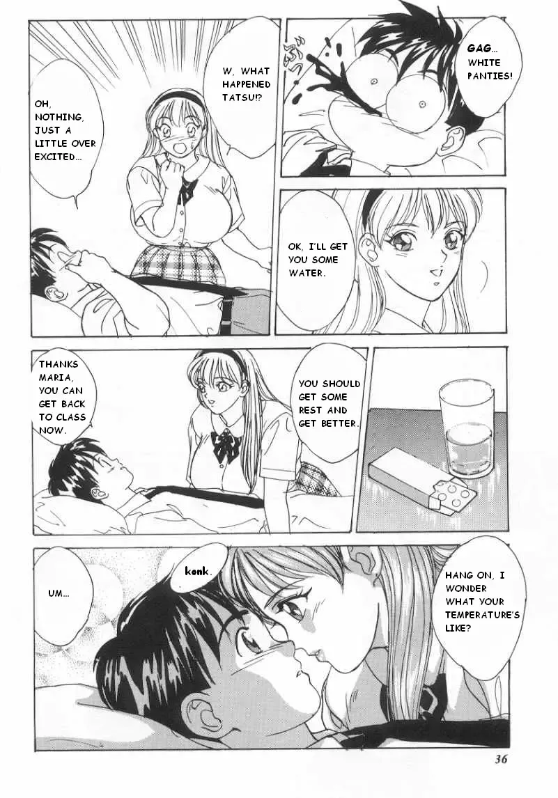 [Nishimaki Tohru] Blue Eyes Vol.1 Fhentai - Page 37