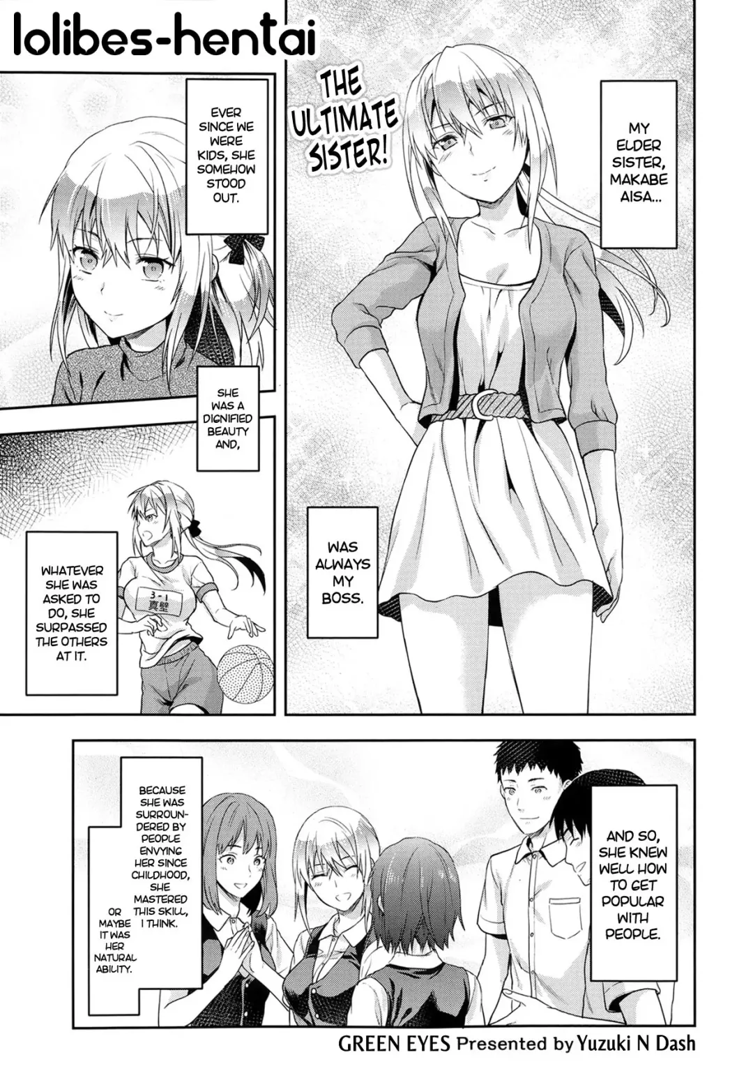 [Yuzuki N Dash] Green Eyes (decensored) Fhentai - Page 1