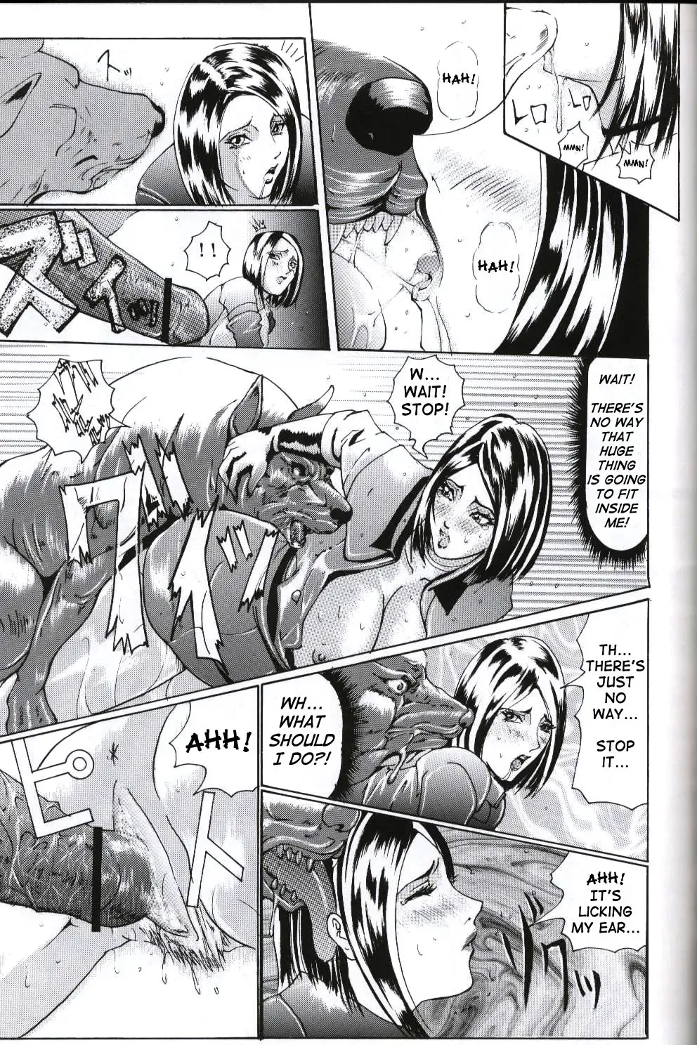 [Hiichan] Ken-Jyuu 2 - Le epais sexe et les animal NUMERO:02 Fhentai - Page 10