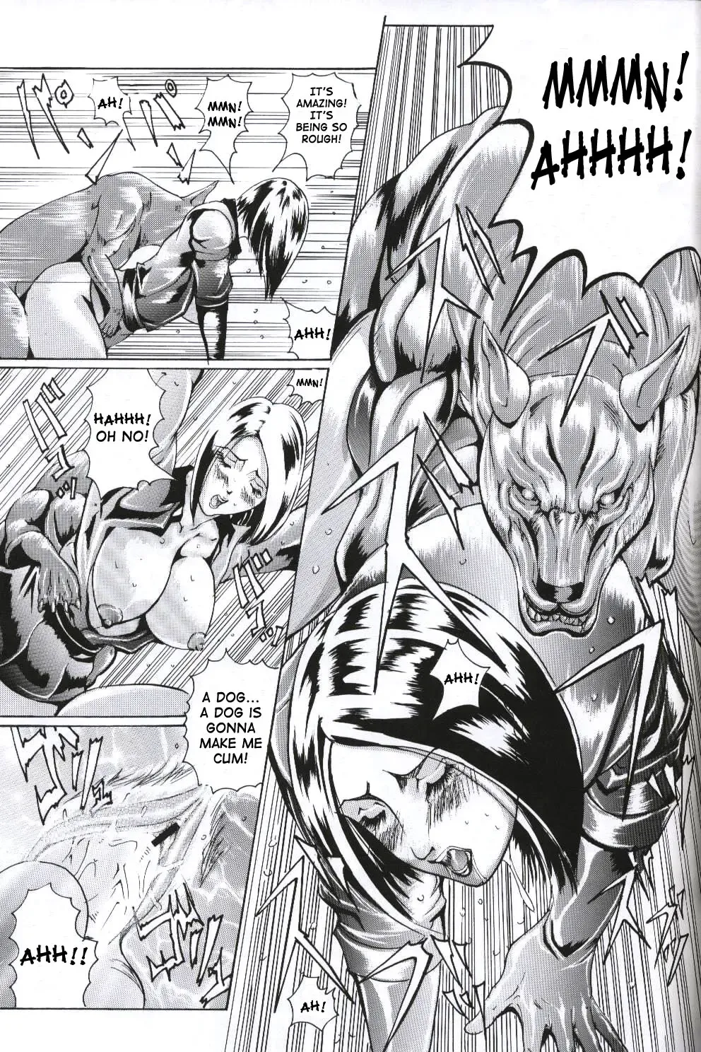 [Hiichan] Ken-Jyuu 2 - Le epais sexe et les animal NUMERO:02 Fhentai - Page 14