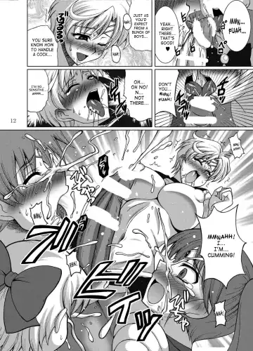 [Uranoa] Sailor Fuku Josou Shounen Senshi vs Gaibu Taiyoukei San Senshi Fhentai - Page 11
