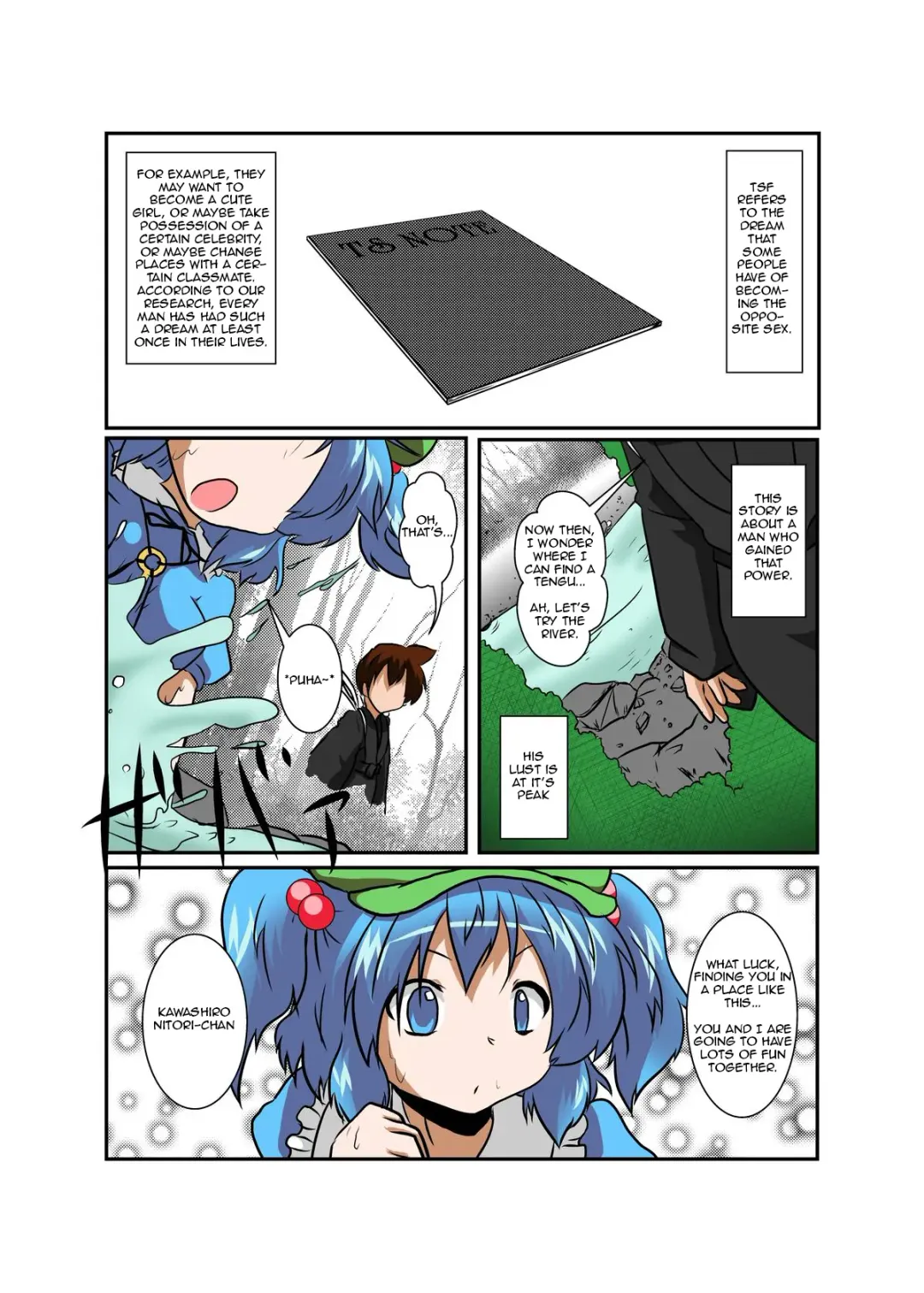 [Mikaduki Neko] Touhou TS monogatari ~ Nitori-hen ~ Fhentai - Page 4