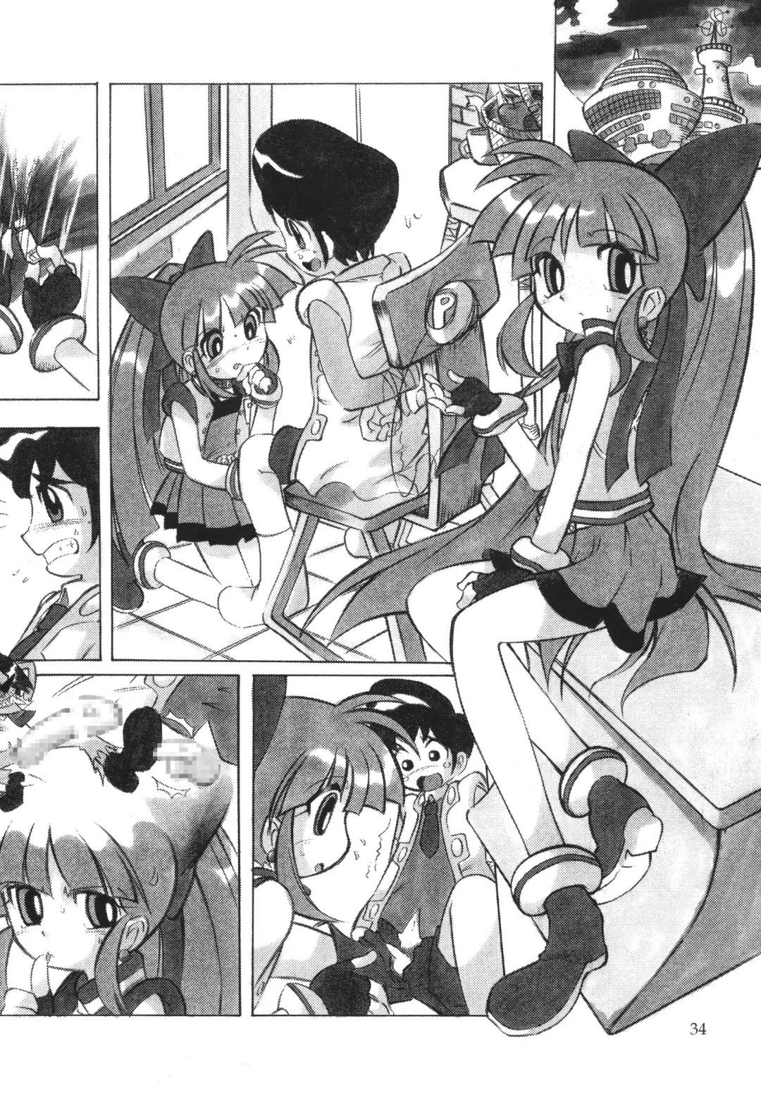 [Hoshino Fuuta - Suzuki Otokichi] Powerpuff Spirits Z Fhentai - Page 33