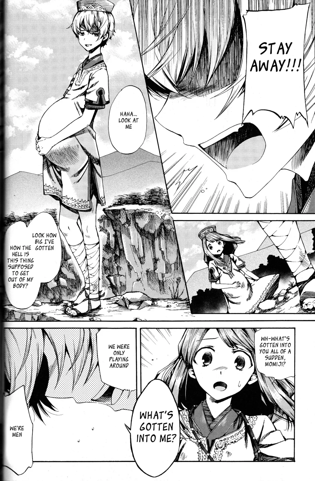 [Matashita Kintama] Shota Ninshin | Shota Pregnancy Fhentai - Page 17