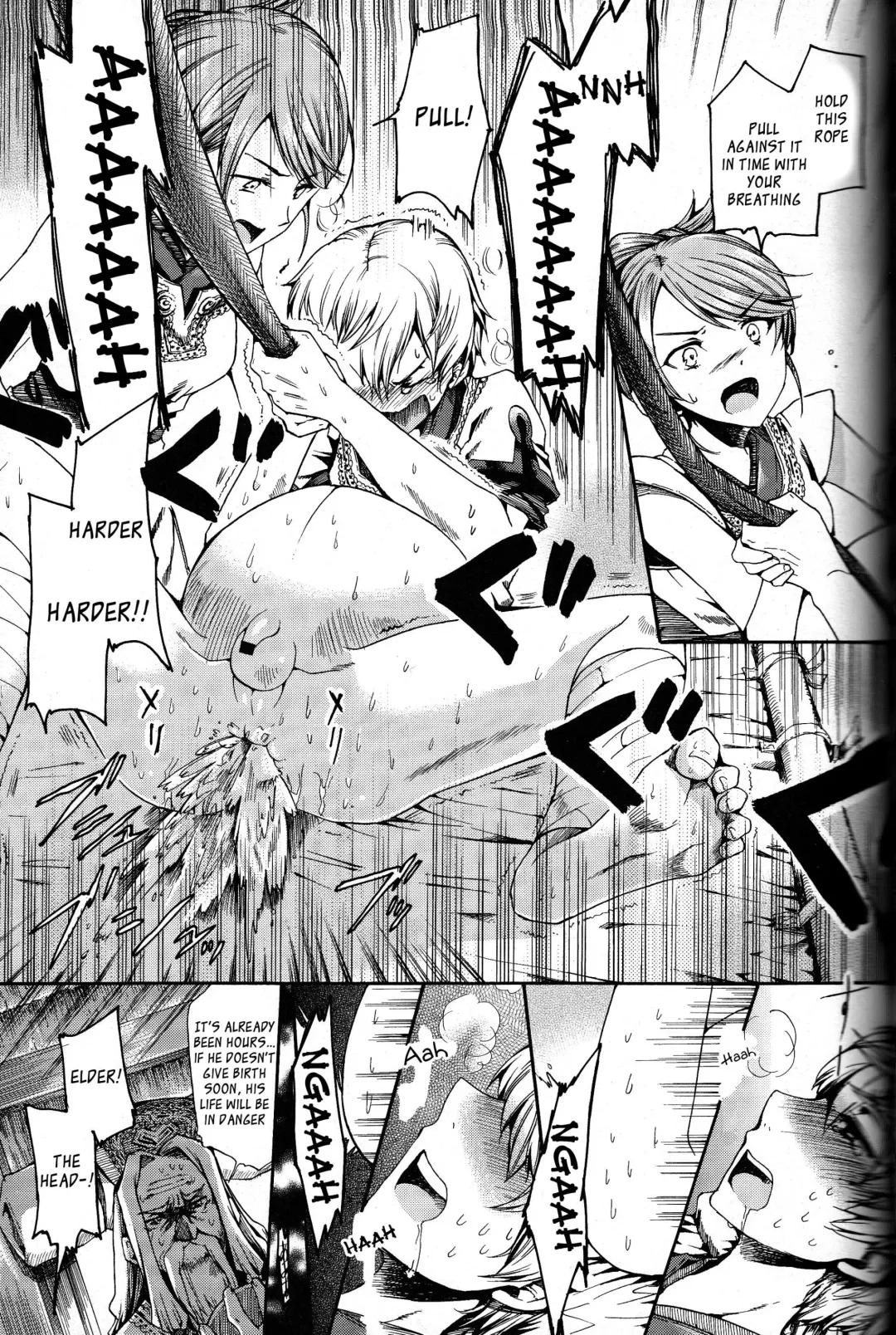 [Matashita Kintama] Shota Ninshin | Shota Pregnancy Fhentai - Page 22