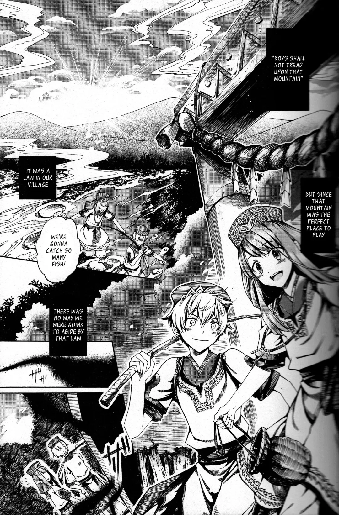 [Matashita Kintama] Shota Ninshin | Shota Pregnancy Fhentai - Page 4