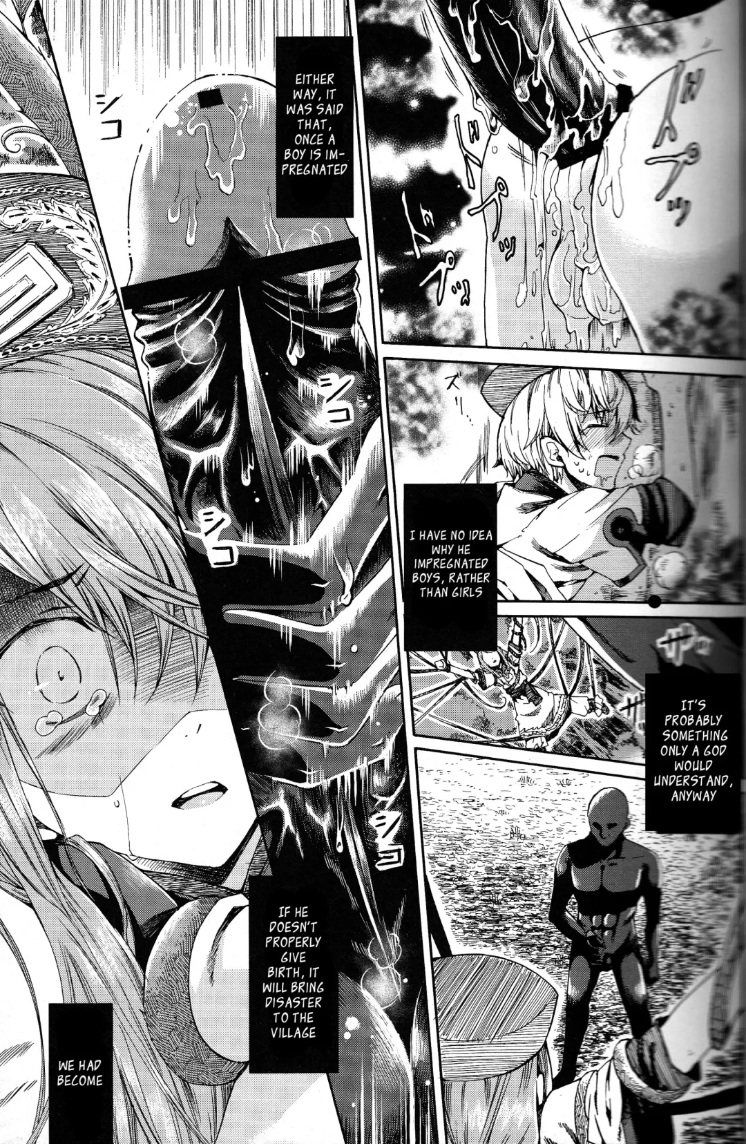 [Matashita Kintama] Shota Ninshin | Shota Pregnancy Fhentai - Page 8