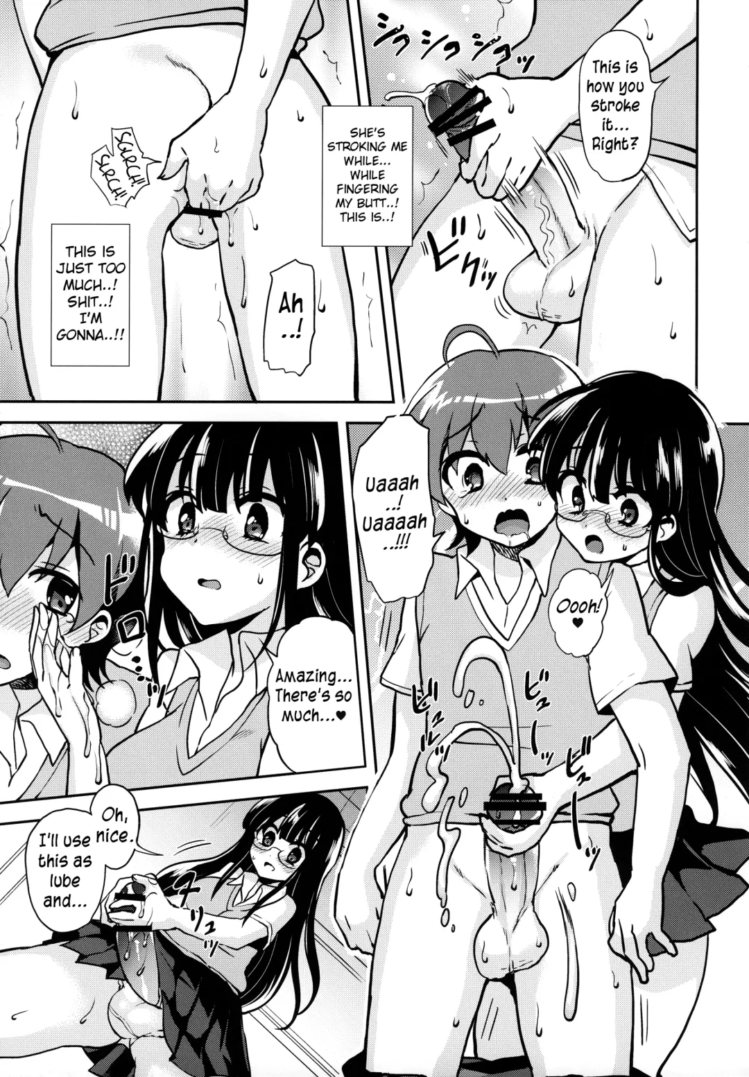 [Piririnegi] Akogareno Senpai ni ××× ga Haete Boku no Oshiriga Yabai | The Senior I Love Grew a ×××, So My Ass Is At Risk. Fhentai - Page 14