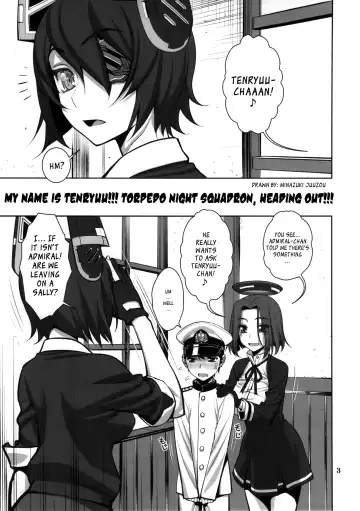 [Minazuki Juuzou] ONTFK - My Name is Tenryuu! Fufufu... You Scared? Fhentai - Page 2