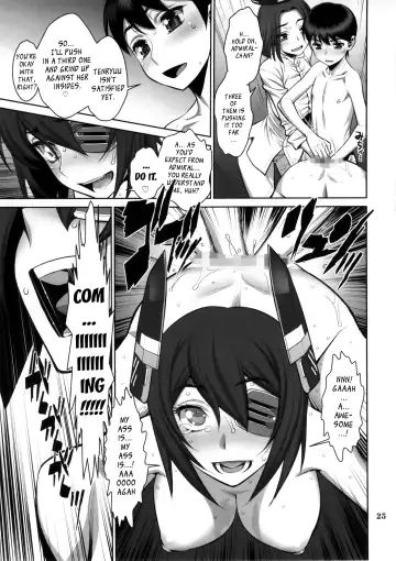 [Minazuki Juuzou] ONTFK - My Name is Tenryuu! Fufufu... You Scared? Fhentai - Page 24