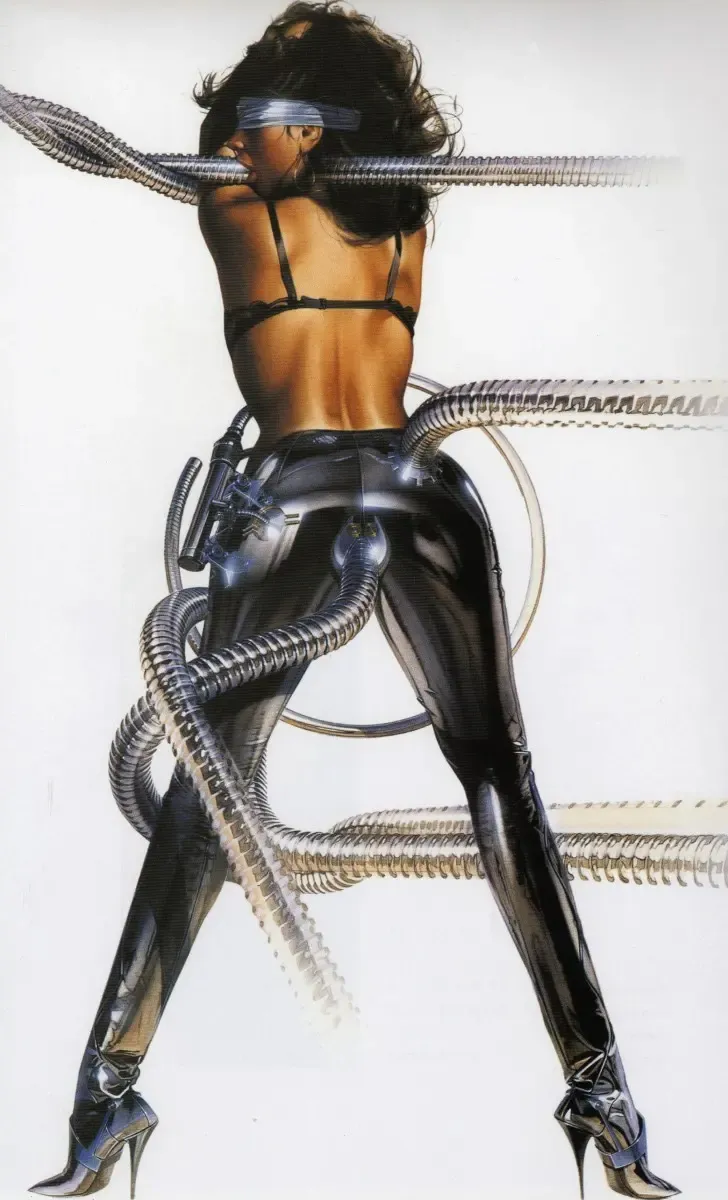 [Sorayama Hajime] Art Fantastix Platinum Edition №02 - The Art of Hajime Sorayama Fhentai - Page 40