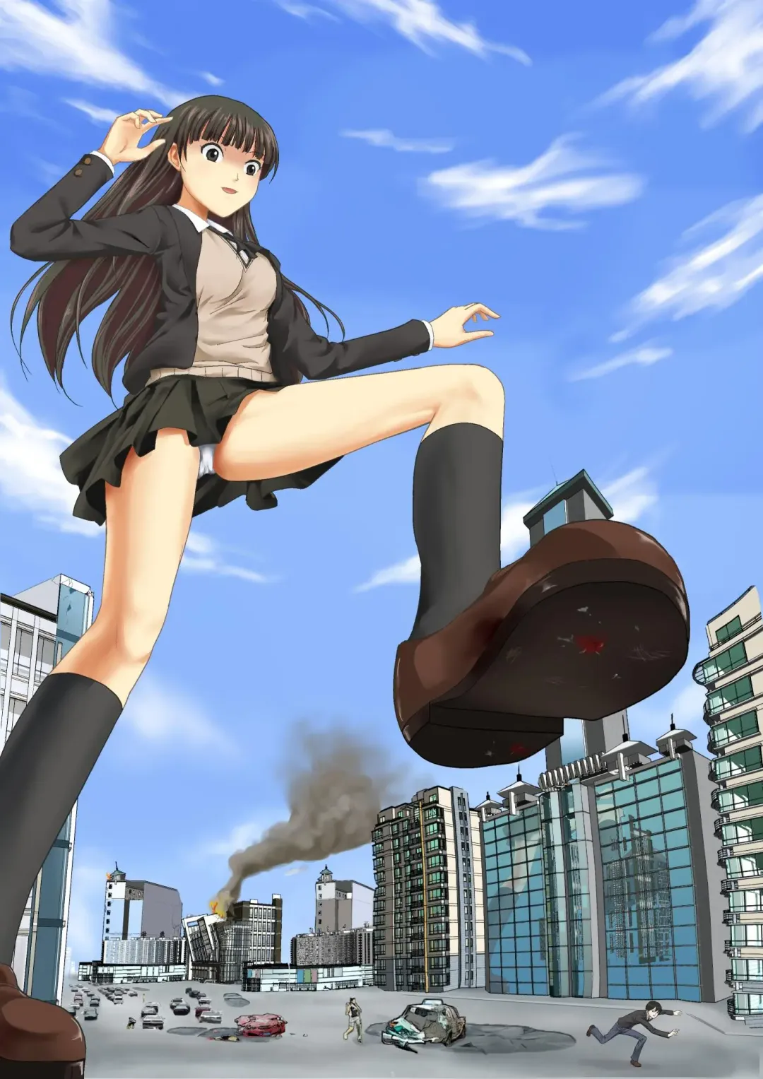 [Kazan No You] Fumi Tsubushi Matsuri! Kyodai Musume Fhentai - Page 6