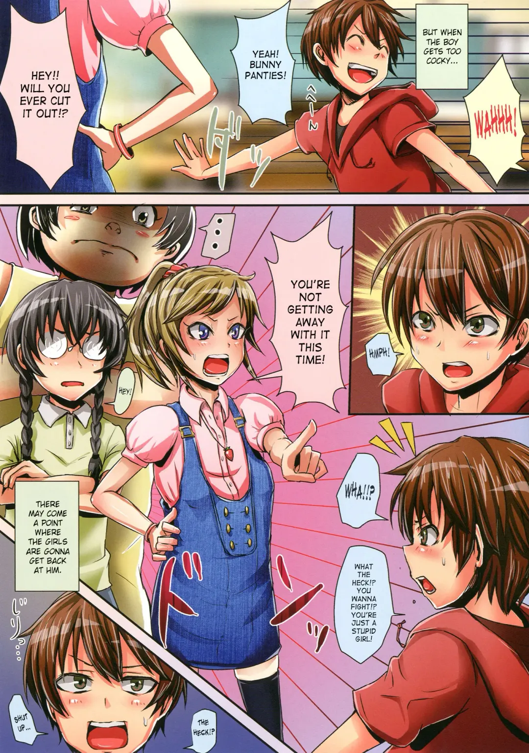 [Guglielmo] Skirt Mekuri no Batsu! | Punishment for Skirt Flipping! Fhentai - Page 3