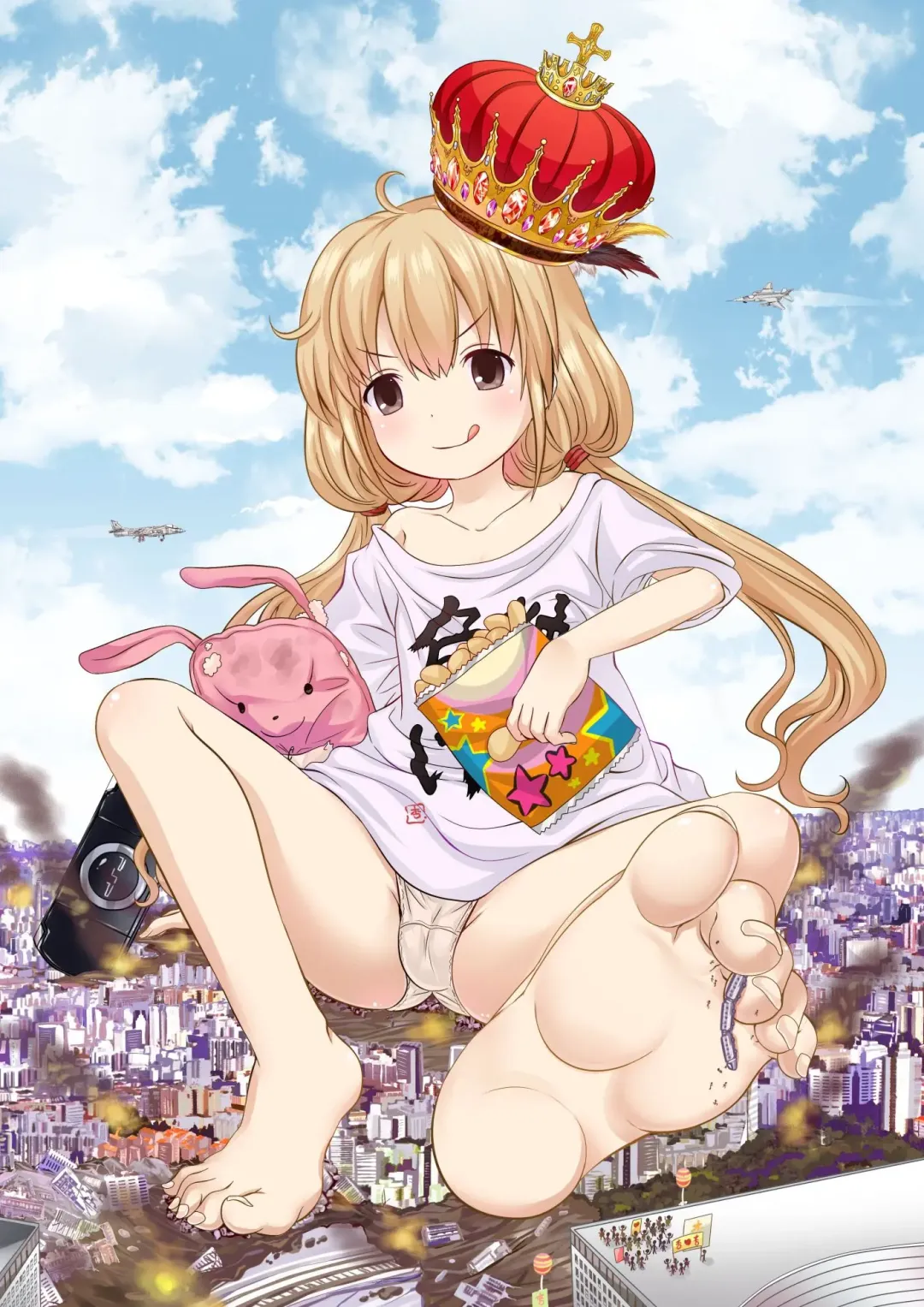 [Kazan No You] Giantess Invasion Fhentai - Page 10