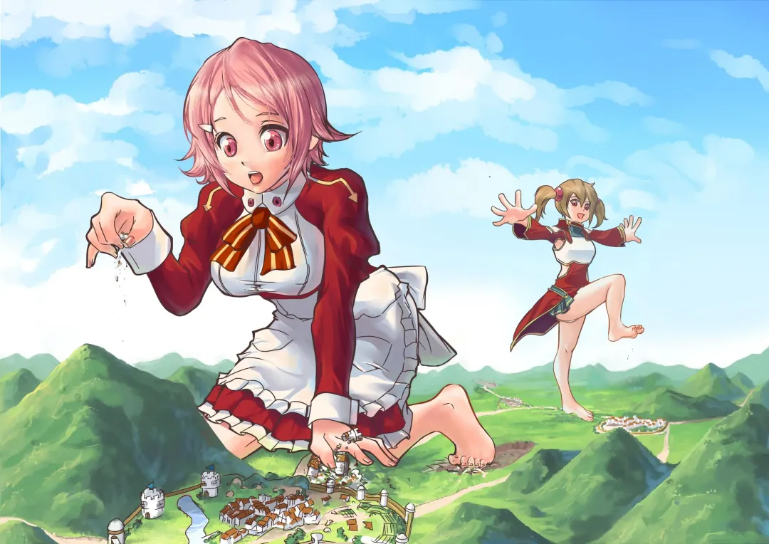 [Kazan No You] Giantess Invasion Fhentai - Page 13