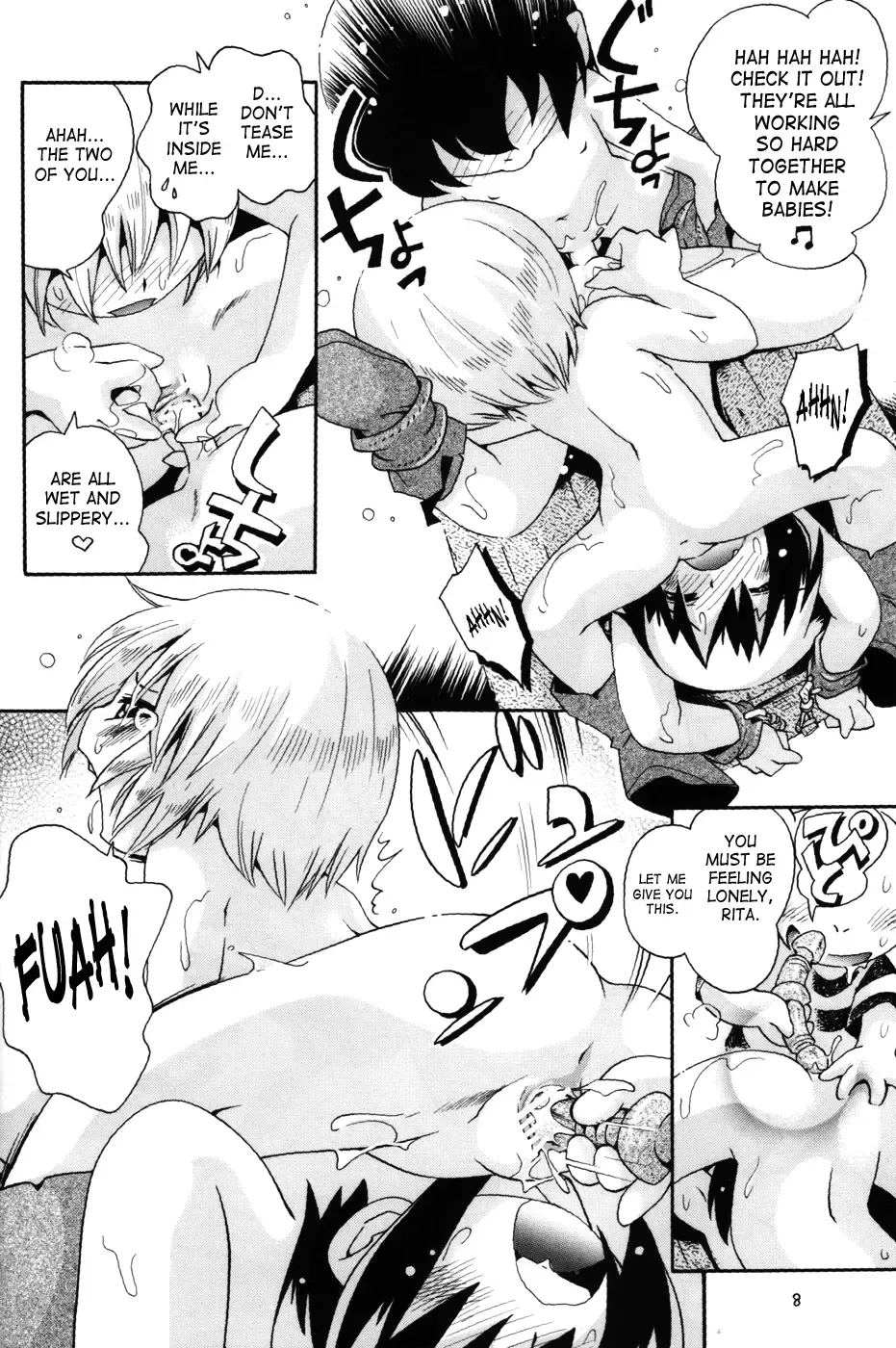 [Hoshino Fuuta] Toraware Hime III | Captive Princess 3 Fhentai - Page 8