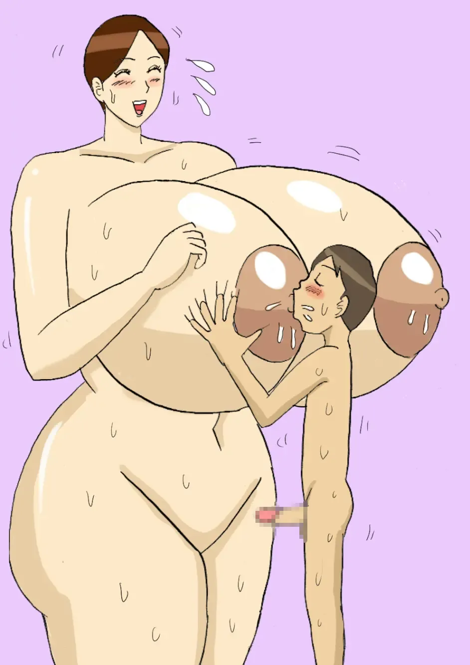 Bakunyuu Sentou Fhentai - Page 1