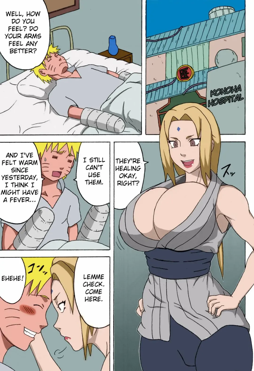 [Naruhodo] Konoha no Sei Shorigakari | Konoha's Sexual Healing Ward Fhentai - Page 2