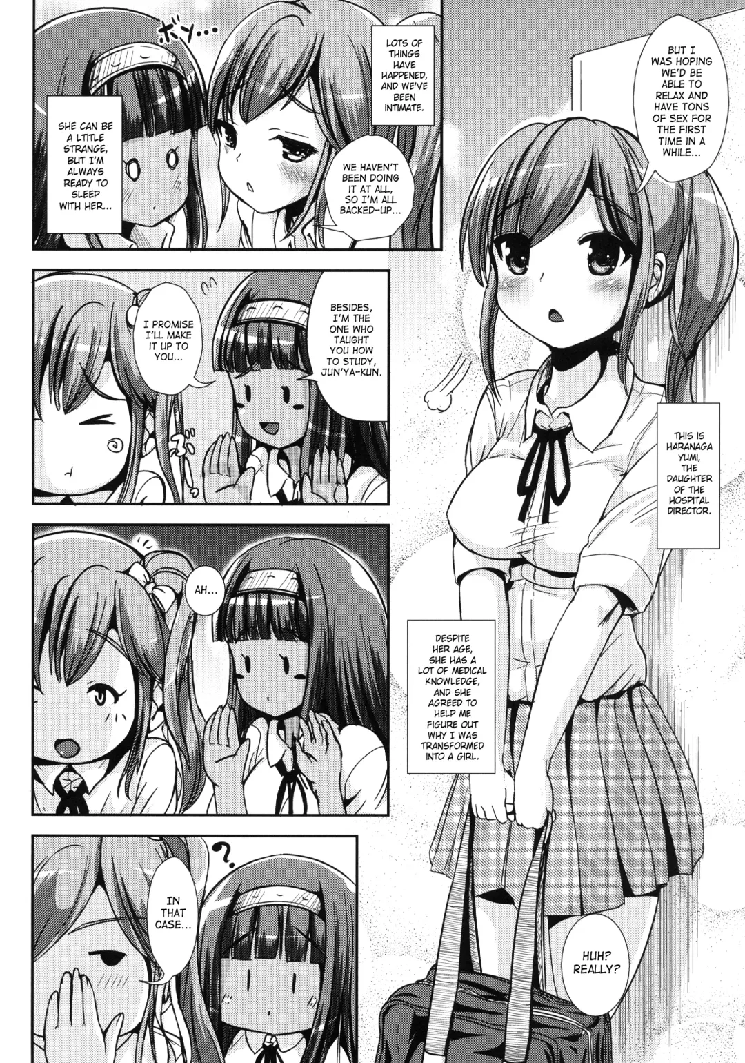 [Marneko] Asa Onna na Ore to Futanarikko Ojousama 4 Tomodachi mo Taisetsu ni? Fhentai - Page 3