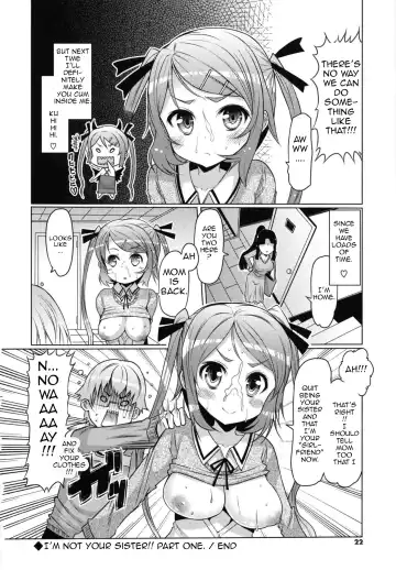 [Eba] Datsu Imouto Sengen | Sister Removal Declaration Fhentai - Page 20