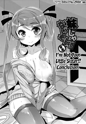 [Eba] Datsu Imouto Sengen | Sister Removal Declaration Fhentai - Page 37