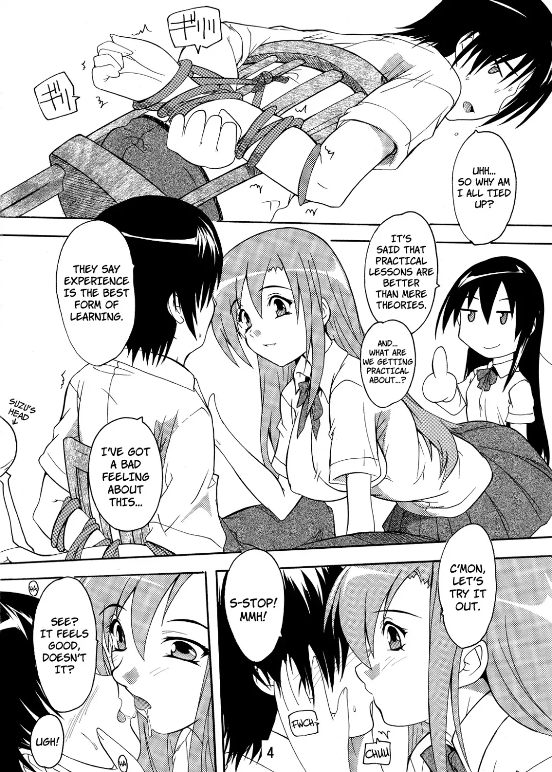 [Natsuka Q-ya] Seitokai Yakuin no Himitsu | Student Council Staff Secret Fhentai - Page 4