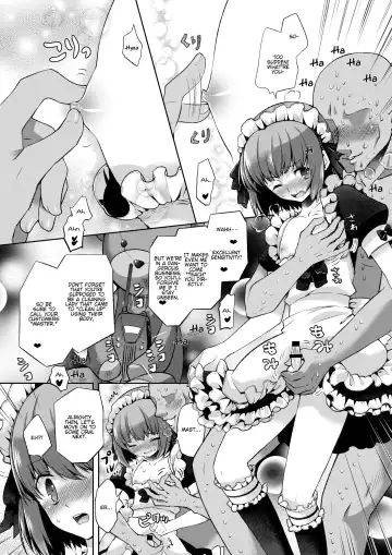 [Matashita Kintama] Okarada Osouji Maid ~Hajimete no Chinpo ni Dai Koufun~ Fhentai - Page 7