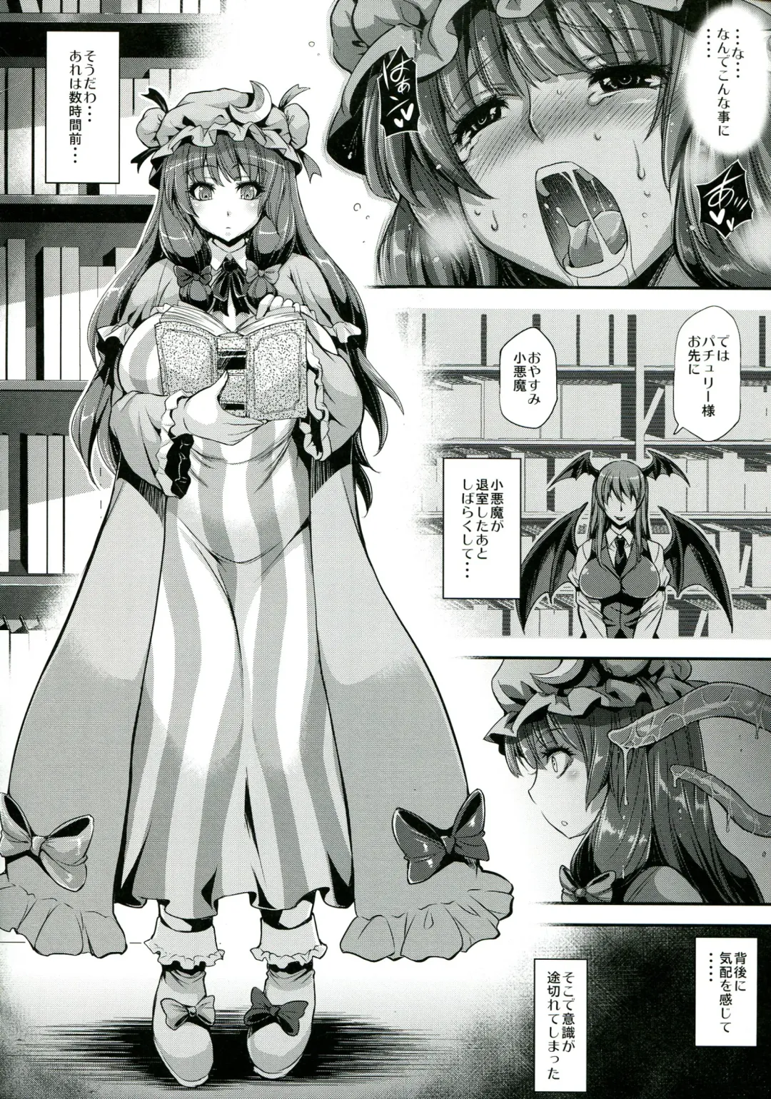 [Musashino Sekai] Futa Patchouli Fhentai - Page 6