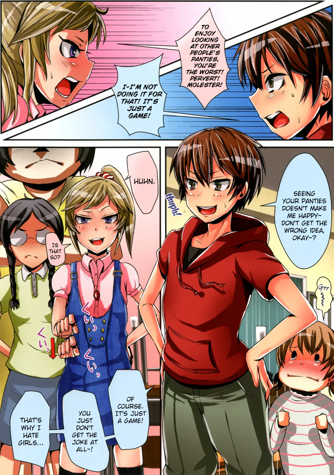 [Guglielmo] Skirt Mekuri no Batsu!! Fhentai - Page 4