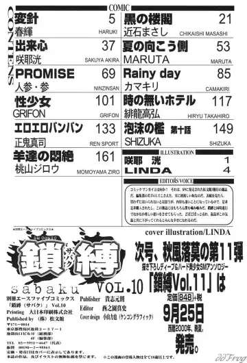 SM Comic Sabaku Vol. 10 Fhentai - Page 172