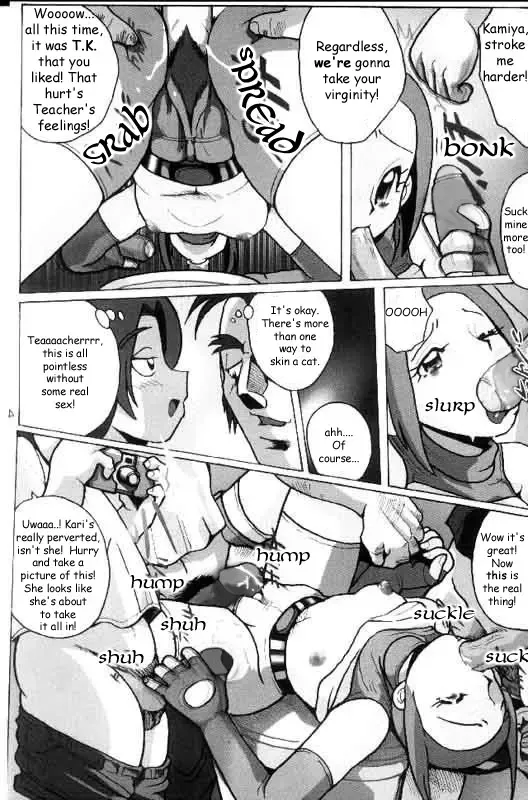 [Aono Rokugou] Hikari Zettai no Kiki | Kari's Big Crisis Fhentai - Page 13