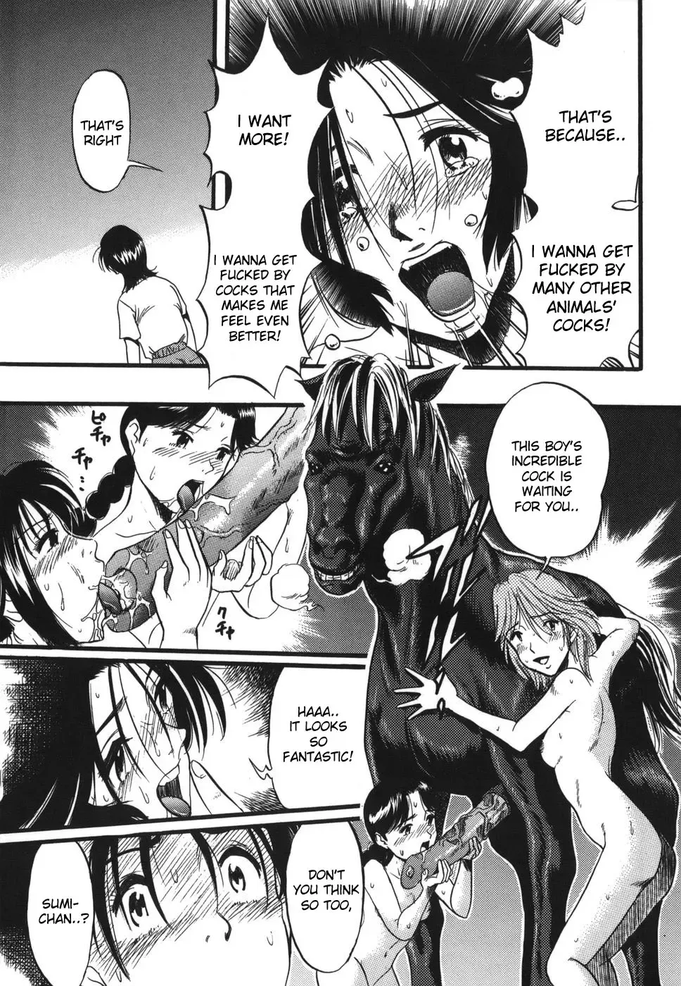 [Kurita Yuugo] Zoophilia Syndrome: Homeroom #3 - English (decensored) Fhentai - Page 13