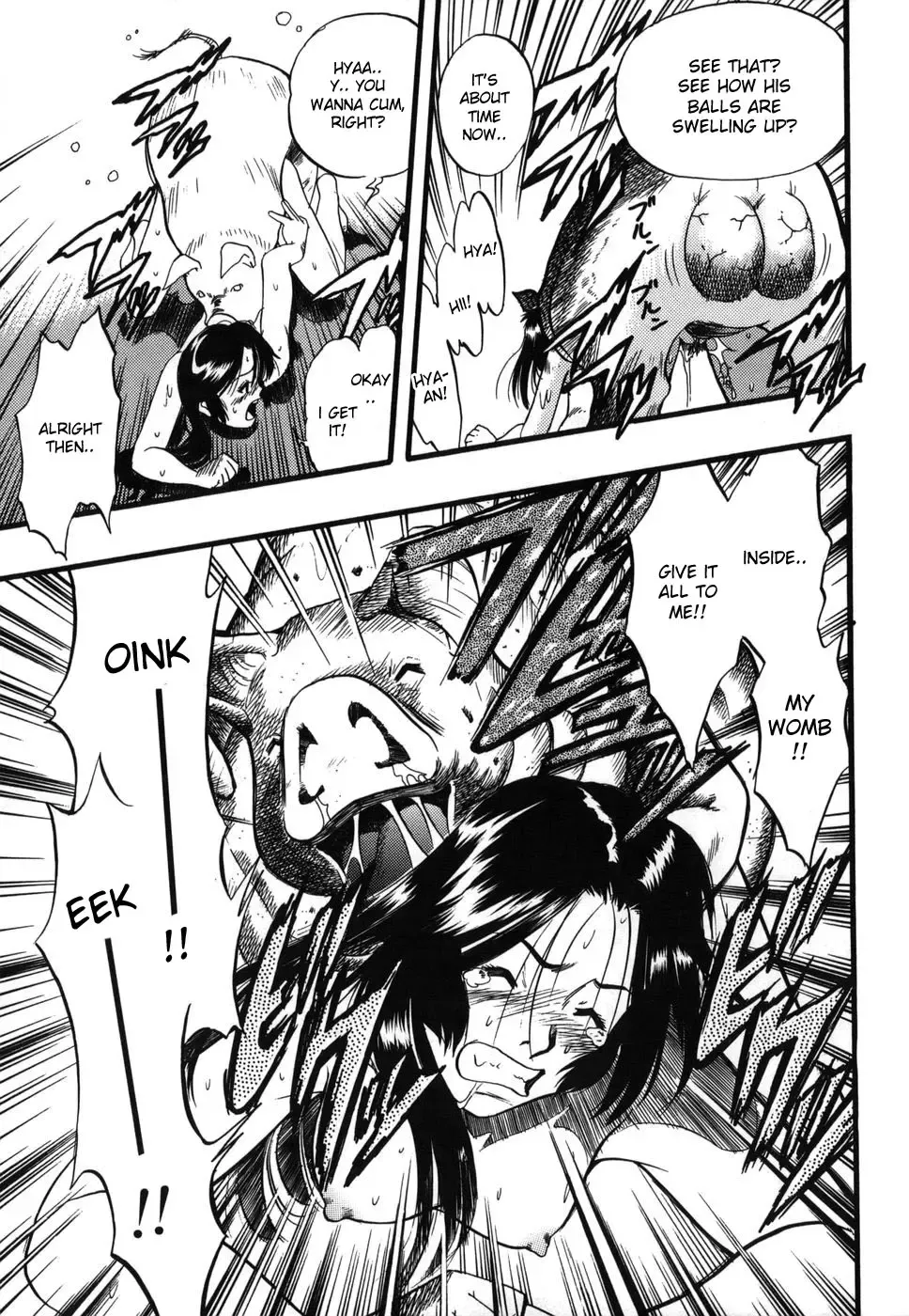 [Kurita Yuugo] Zoophilia Syndrome: Homeroom #3 - English (decensored) Fhentai - Page 9