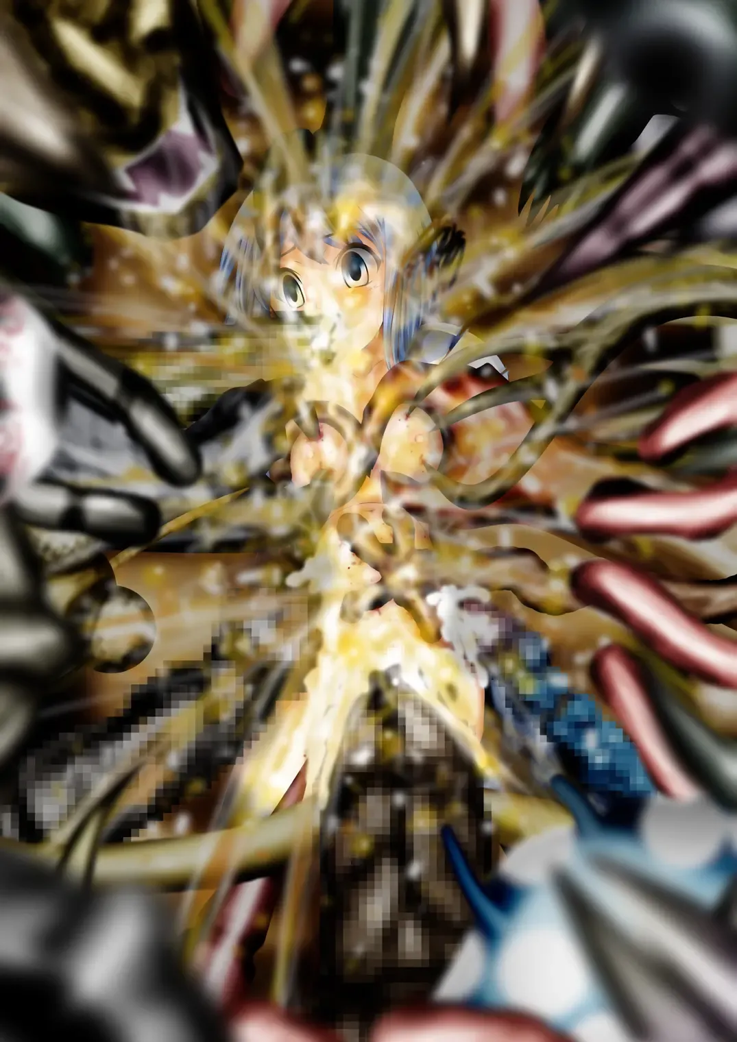 Fushigi Sekai -Mystery World- Nonona 22 ~Ao no Yuusha to Inmagun no Koubou, Otoshiirerareta Shishi Shoumetsu Rinkan Jigoku~ Fhentai - Page 109