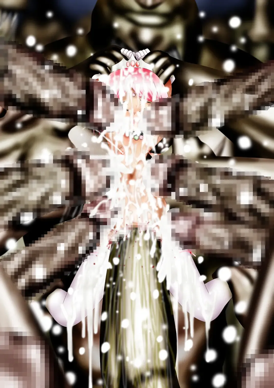 Fushigi Sekai -Mystery World- Nonona 22 ~Ao no Yuusha to Inmagun no Koubou, Otoshiirerareta Shishi Shoumetsu Rinkan Jigoku~ Fhentai - Page 132