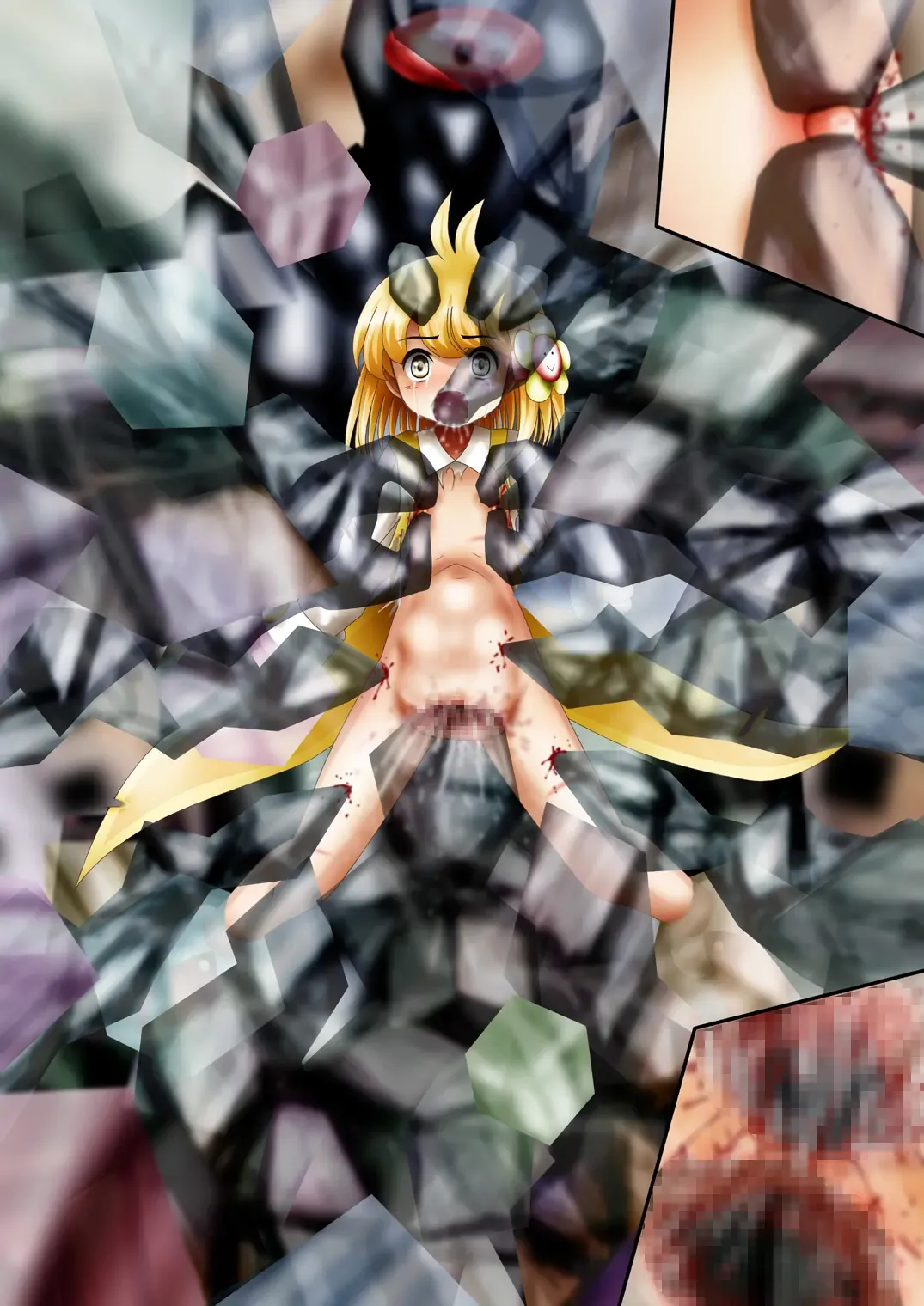 Fushigi Sekai -Mystery World- Nonona 22 ~Ao no Yuusha to Inmagun no Koubou, Otoshiirerareta Shishi Shoumetsu Rinkan Jigoku~ Fhentai - Page 193