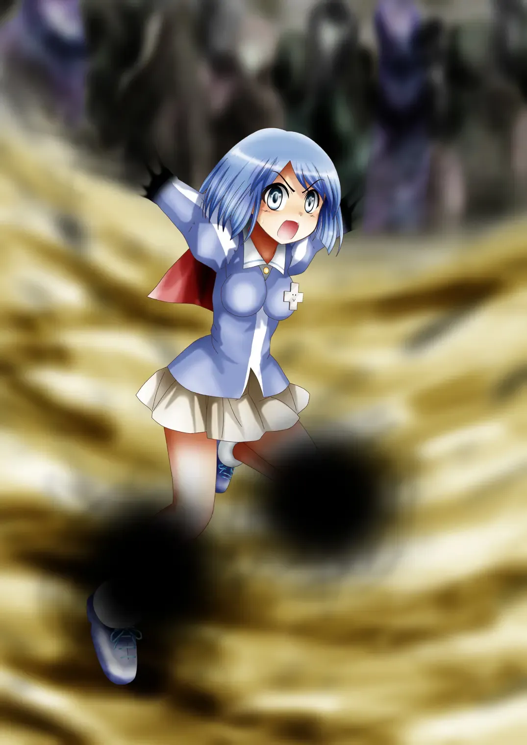 Fushigi Sekai -Mystery World- Nonona 22 ~Ao no Yuusha to Inmagun no Koubou, Otoshiirerareta Shishi Shoumetsu Rinkan Jigoku~ Fhentai - Page 88