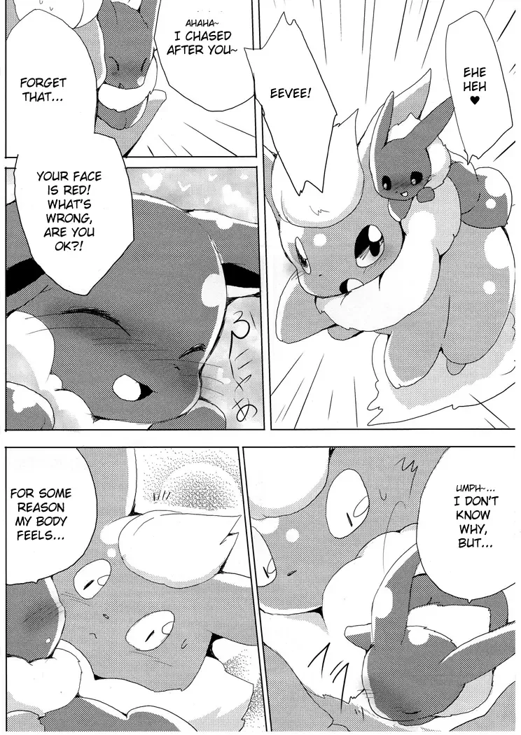 [Azuma Minatu] Buu-chan ga Onnanoko ni Dokidoki Suru Hon. | Book Where Flareon Gets Excited By Girls. Fhentai - Page 10
