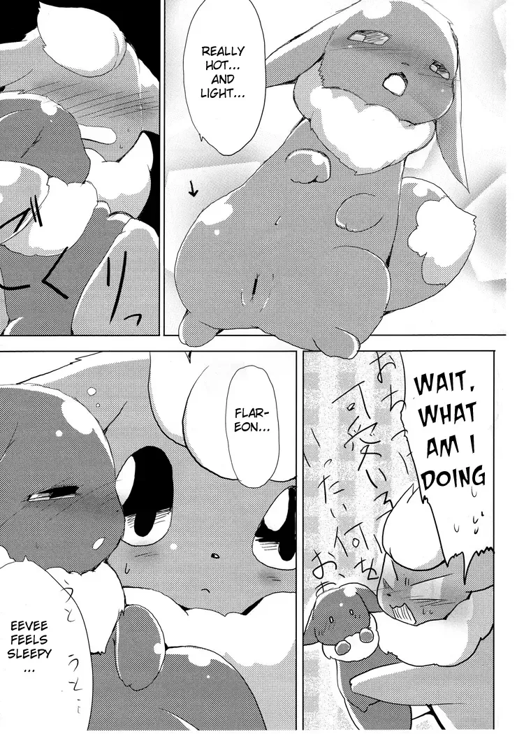 [Azuma Minatu] Buu-chan ga Onnanoko ni Dokidoki Suru Hon. | Book Where Flareon Gets Excited By Girls. Fhentai - Page 11