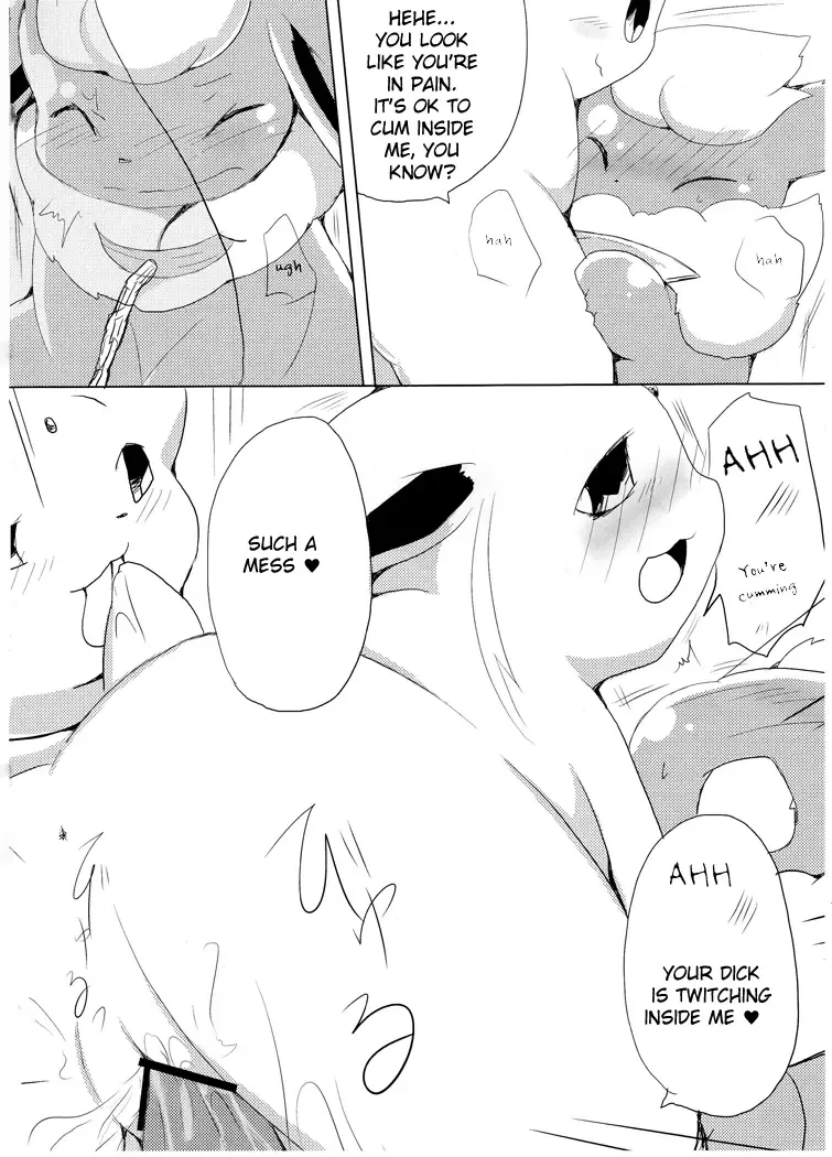 [Azuma Minatu] Buu-chan ga Onnanoko ni Dokidoki Suru Hon. | Book Where Flareon Gets Excited By Girls. Fhentai - Page 26