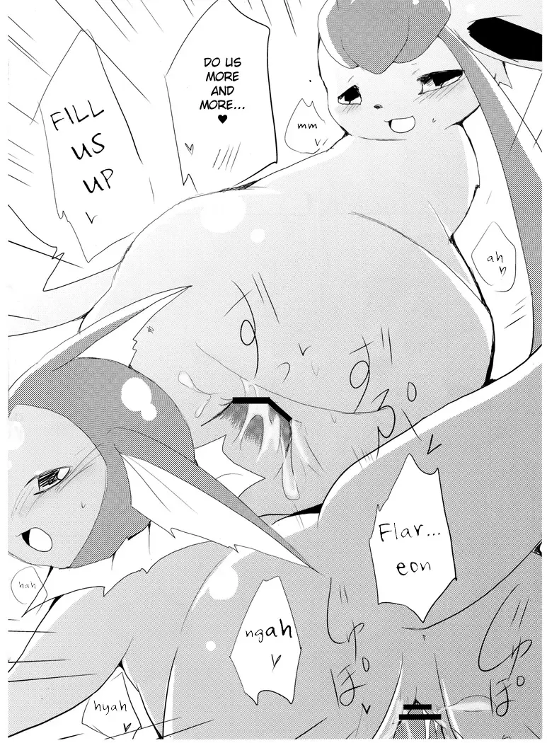 [Azuma Minatu] Buu-chan ga Onnanoko ni Dokidoki Suru Hon. | Book Where Flareon Gets Excited By Girls. Fhentai - Page 28