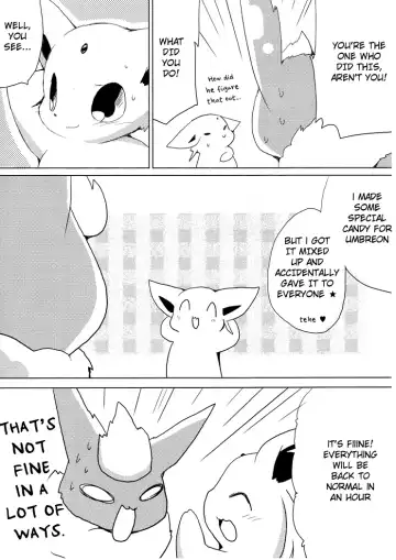 [Azuma Minatu] Buu-chan ga Onnanoko ni Dokidoki Suru Hon. | Book Where Flareon Gets Excited By Girls. Fhentai - Page 20