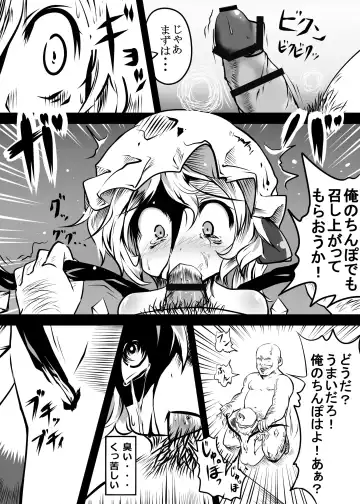 [Chakkaman] Flandre ga Debu Otoko ni Okasare te Bokkoboko ni sareru Hon Fhentai - Page 9