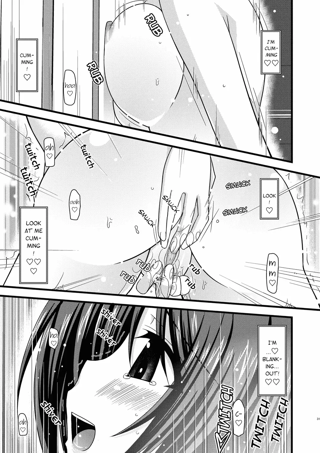 [Charu] Roshutsu Shoujo Yuugi San | Exhibitionist Girl's Play 3 (decensored) Fhentai - Page 32