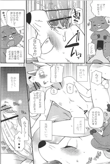 [Inumimi Moeta - Konbu Plus - Shiro] Kaiketsu Zorori no Eroero Dōjinshi Dai Sakusen! Fhentai - Page 11