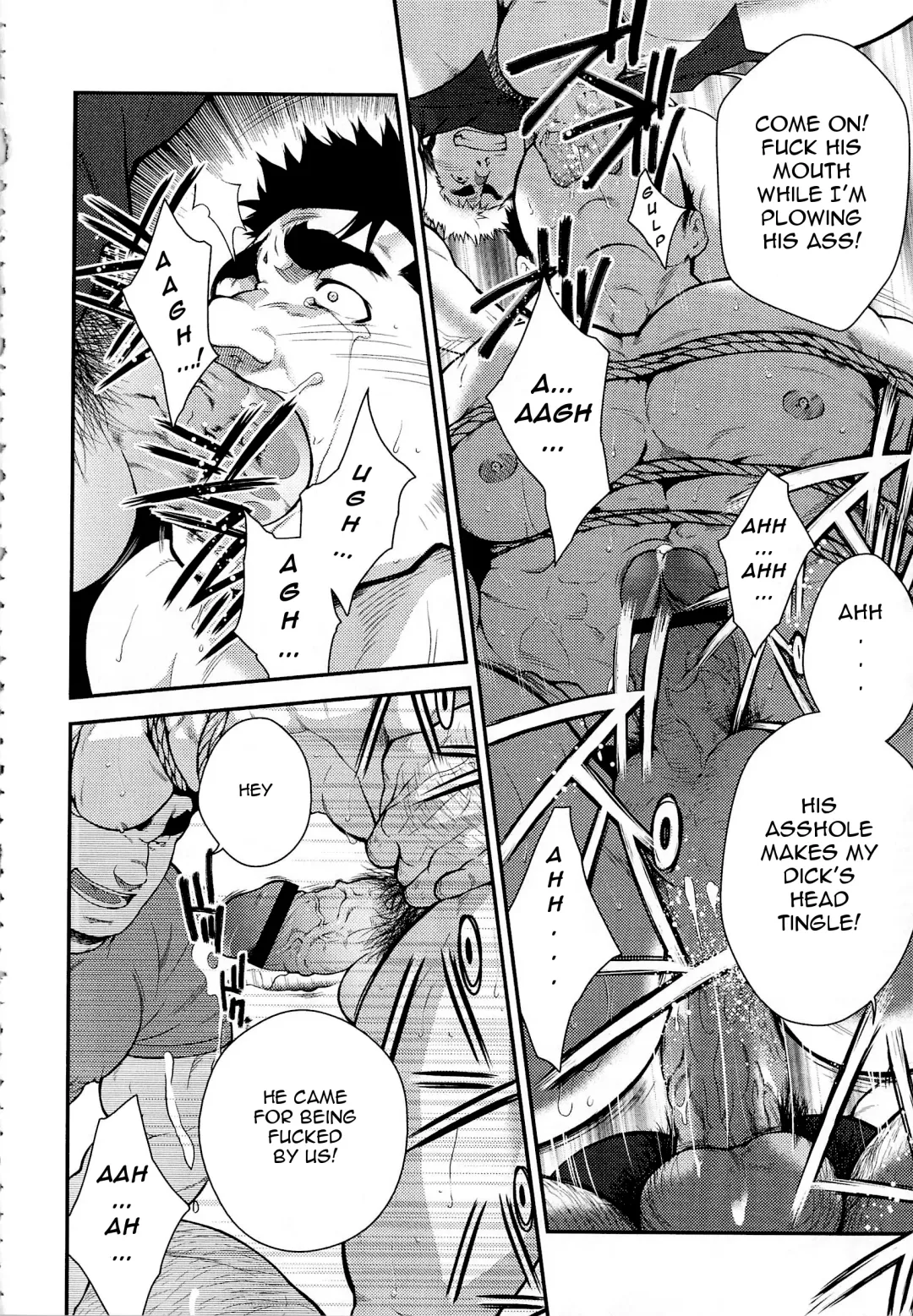[Terujirou] Narcissist na Kikon Macho ga Kouen de Onanie Shite Itara | After a Married Narcissistic Man Jerk Off in the Park Fhentai - Page 12