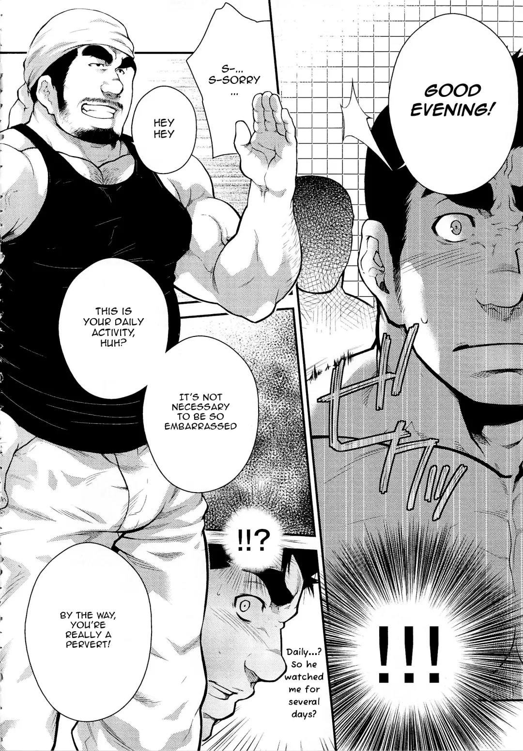 [Terujirou] Narcissist na Kikon Macho ga Kouen de Onanie Shite Itara | After a Married Narcissistic Man Jerk Off in the Park Fhentai - Page 4