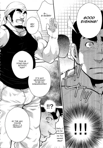 [Terujirou] Narcissist na Kikon Macho ga Kouen de Onanie Shite Itara | After a Married Narcissistic Man Jerk Off in the Park Fhentai - Page 4